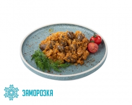 Ланч № 12 Солянка с куриными сердечками